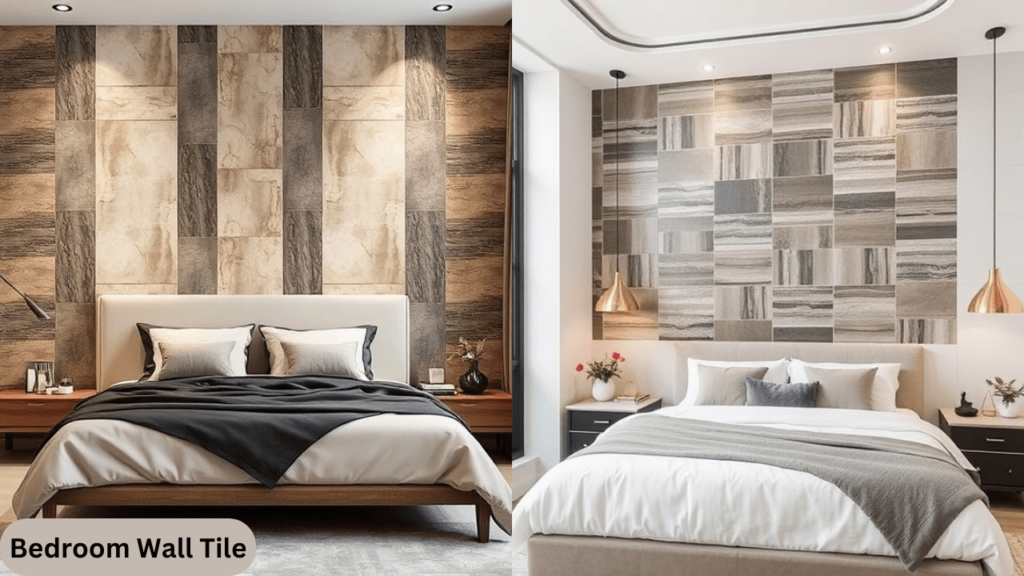 Modern Bedroom Wall Tile Design